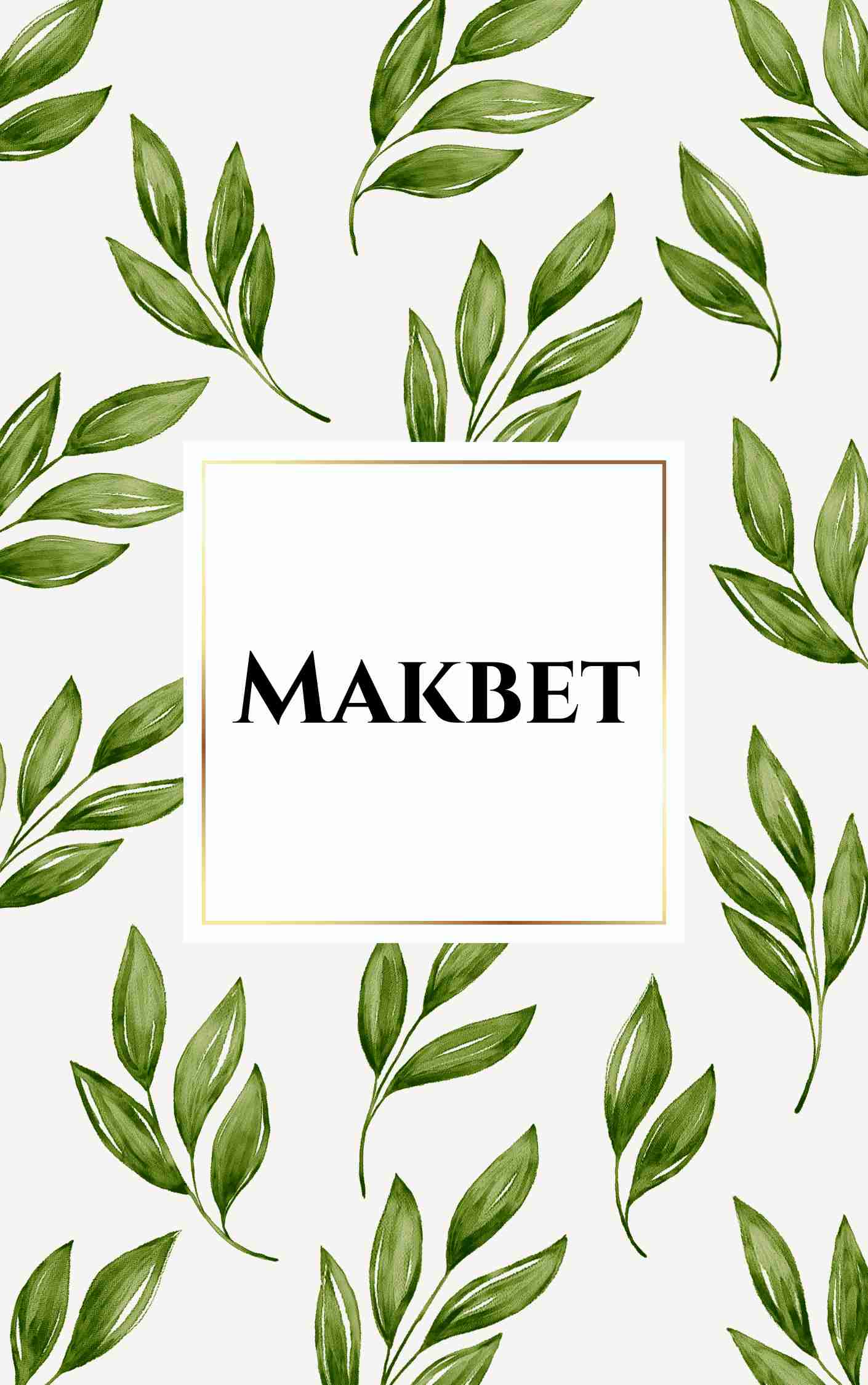 Makbet — W. Szekspir